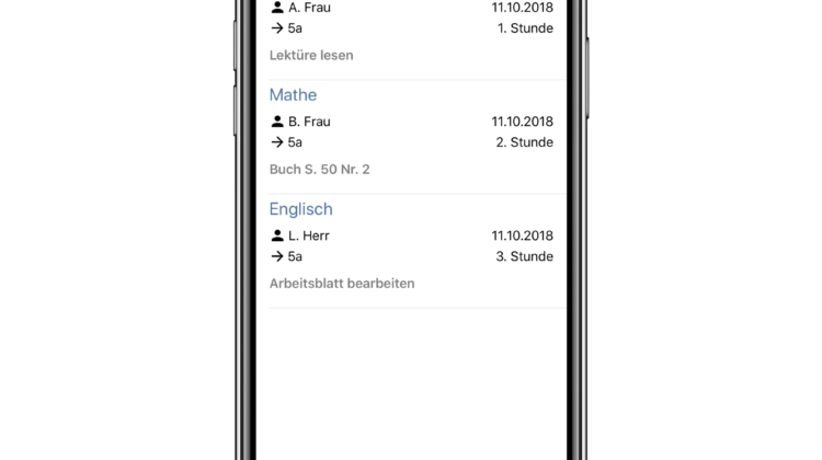 Hausaufgaben App DieSchulApp